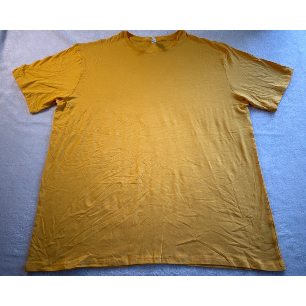 Royal‎ Avalon Mens Bamboo Cotton UPF 50+ Sun Protection T-Shirt Yellow XL